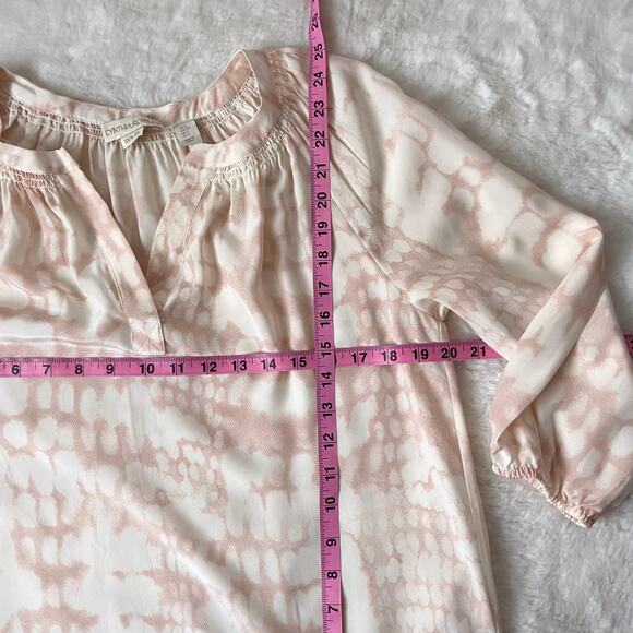 Cynthia Rowley Silk Blouse Size Small - Picture 4 of 4